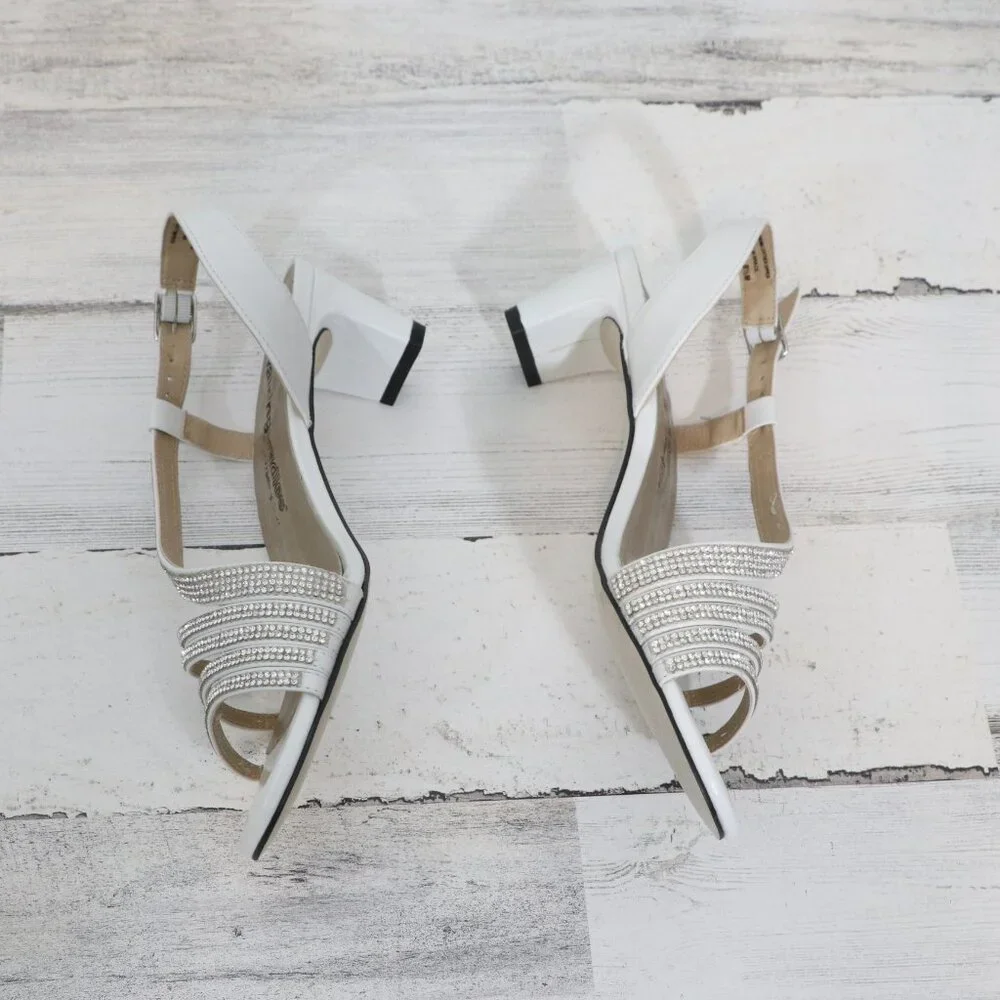 Walking Cradles Lettie White Cashmere 8.5 New without Box